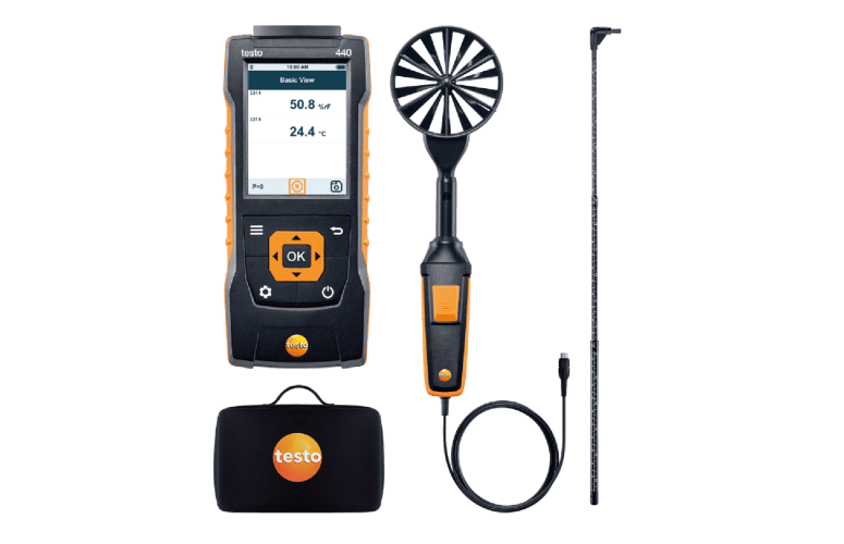 testo 440 Air Flow ComboKit 2 with Bluetooth&reg;
